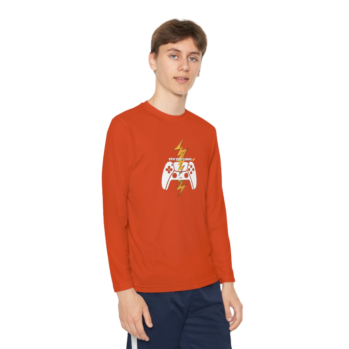 EpicPro Gaming Youth Long Sleeve Level-Up Tee