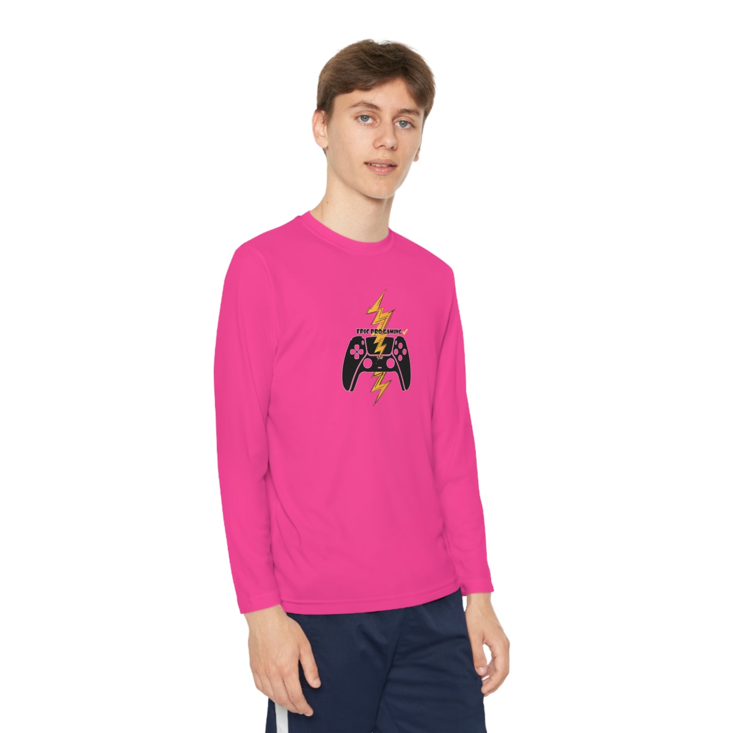 EpicPro Gaming Youth Long Sleeve Level-Up Tee