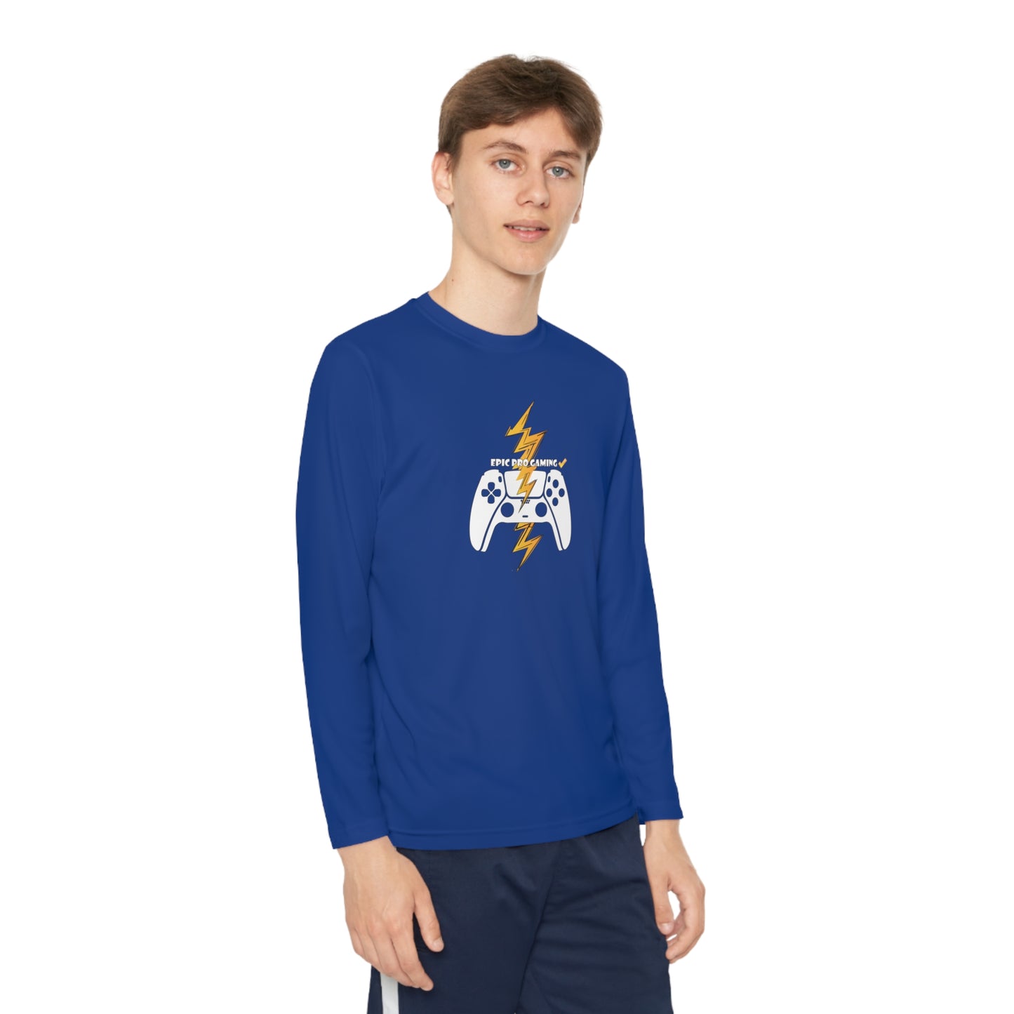 EpicPro Gaming Youth Long Sleeve Level-Up Tee