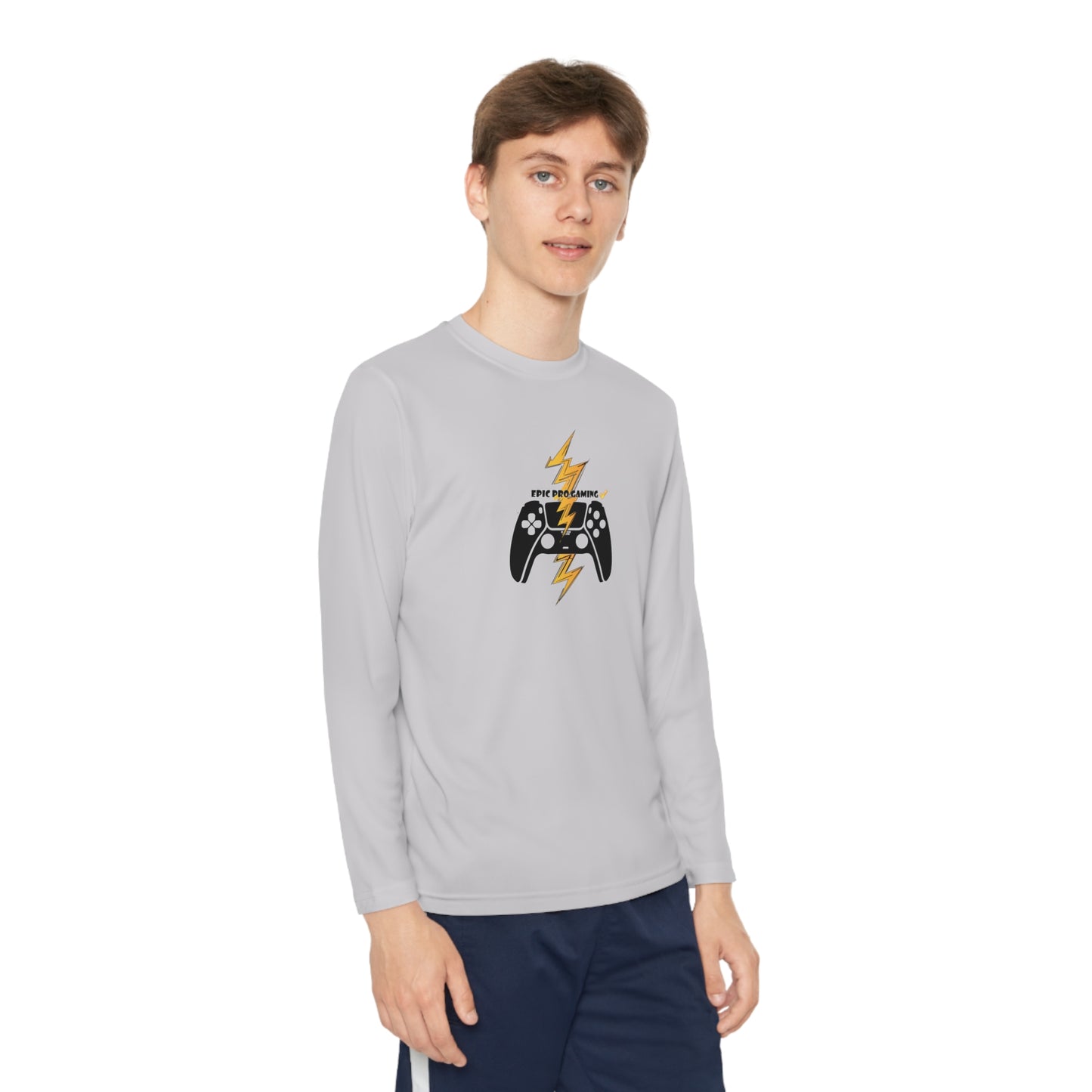 EpicPro Gaming Youth Long Sleeve Level-Up Tee