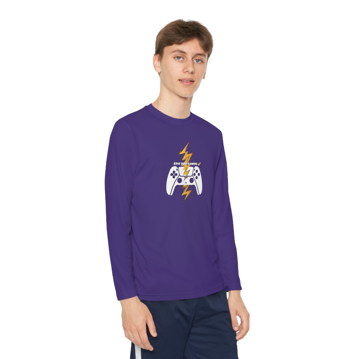 EpicPro Gaming Youth Long Sleeve Level-Up Tee