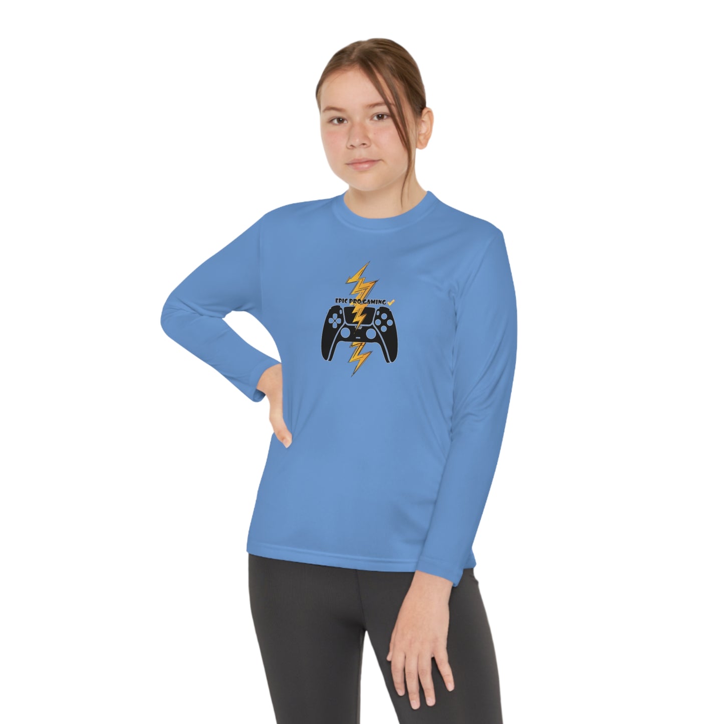 EpicPro Gaming Youth Long Sleeve Level-Up Tee