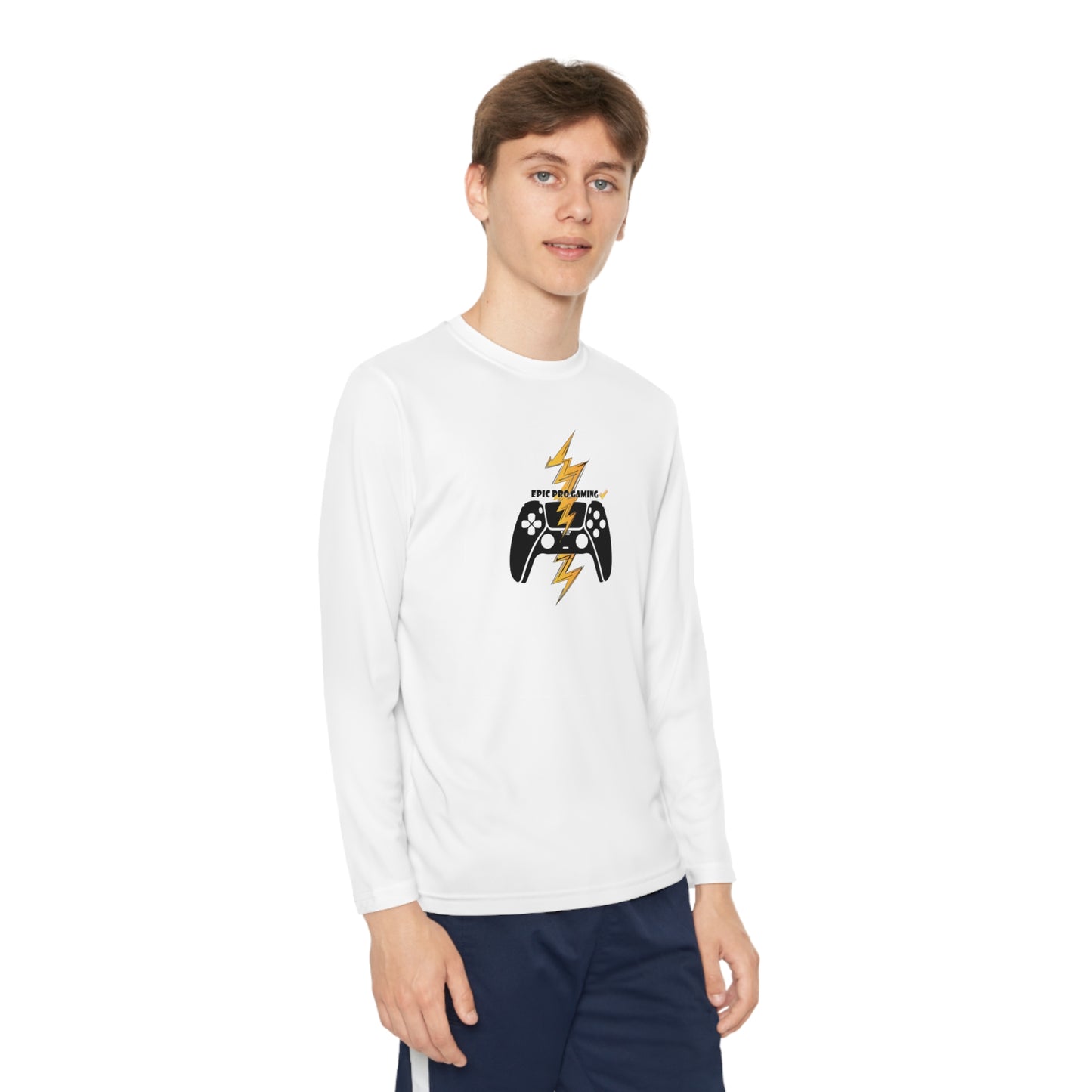 EpicPro Gaming Youth Long Sleeve Level-Up Tee
