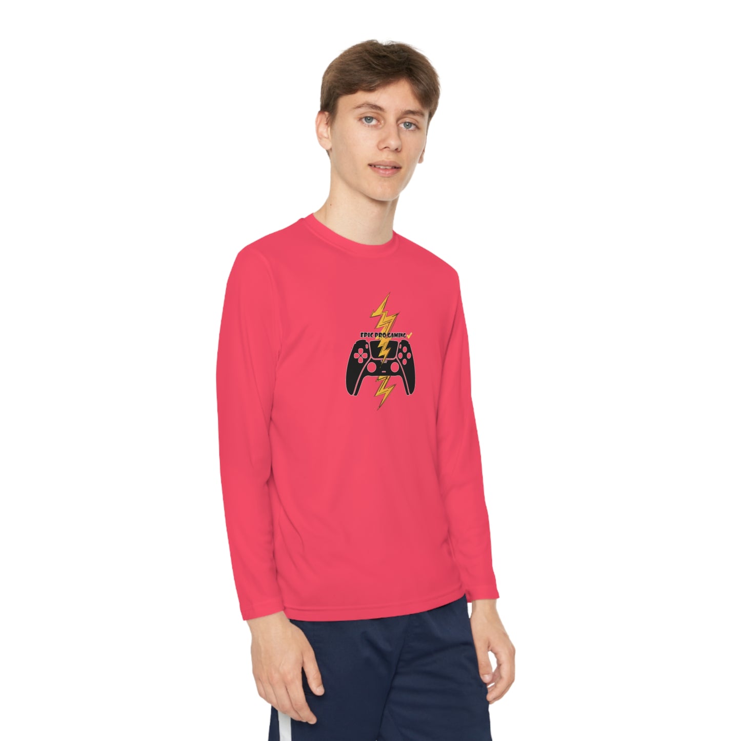 EpicPro Gaming Youth Long Sleeve Level-Up Tee