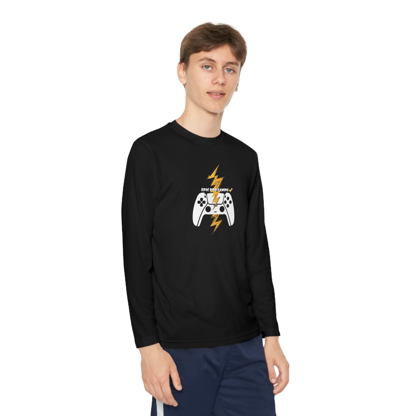 EpicPro Gaming Youth Long Sleeve Level-Up Tee