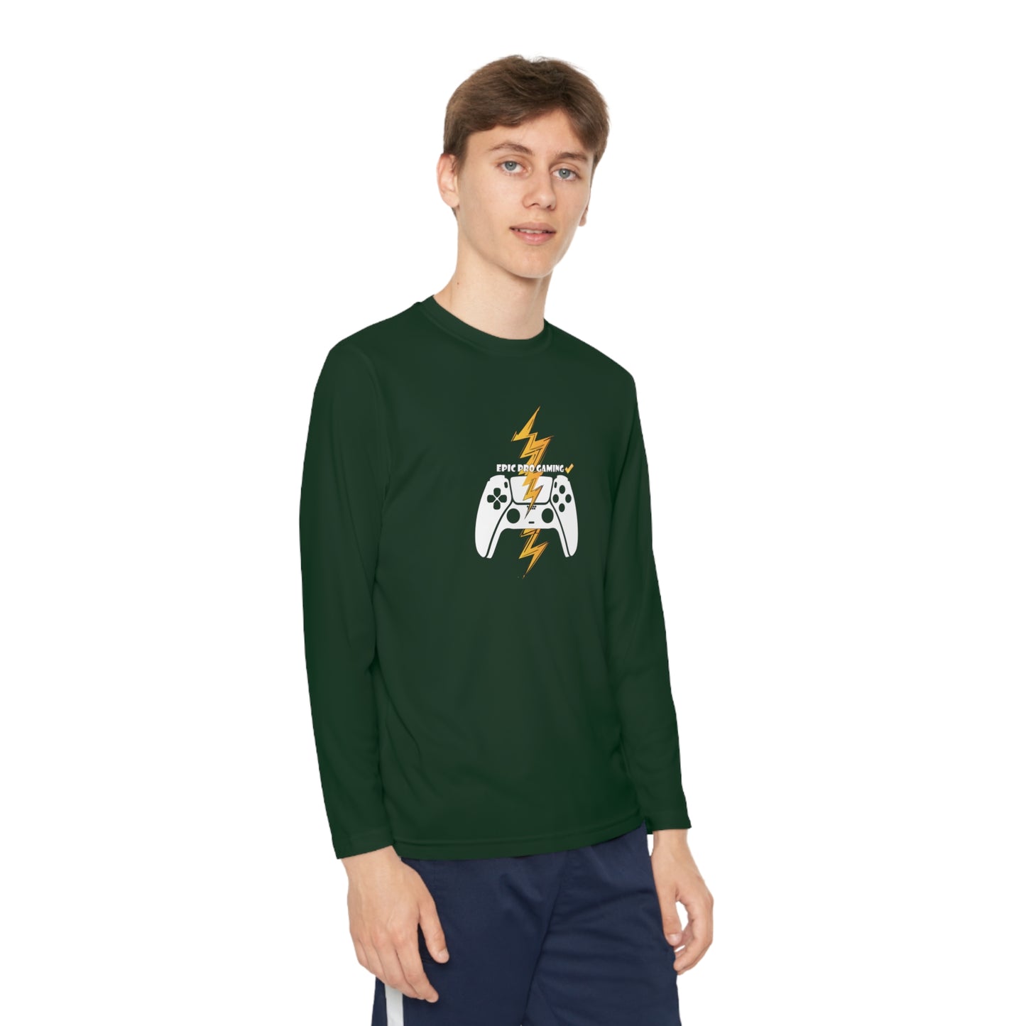 EpicPro Gaming Youth Long Sleeve Level-Up Tee