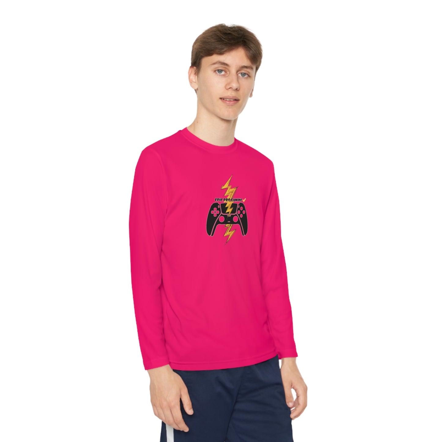 EpicPro Gaming Youth Long Sleeve Level-Up Tee