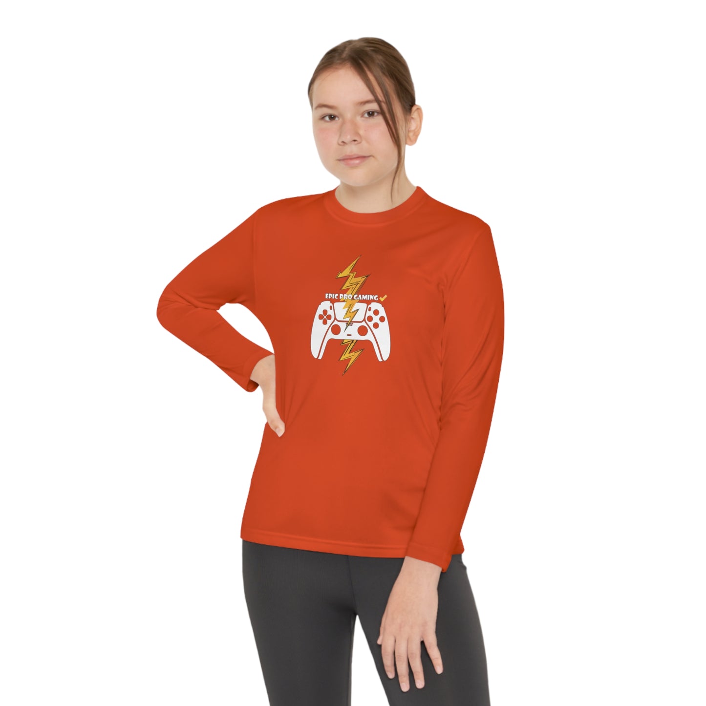 EpicPro Gaming Youth Long Sleeve Level-Up Tee