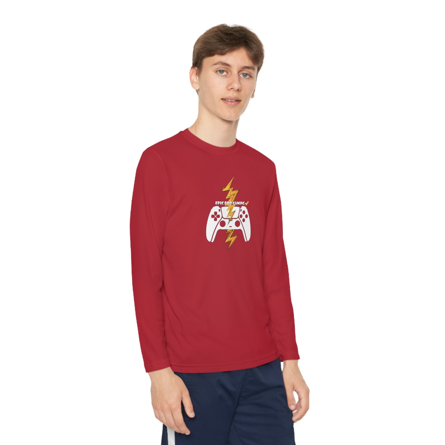 EpicPro Gaming Youth Long Sleeve Level-Up Tee