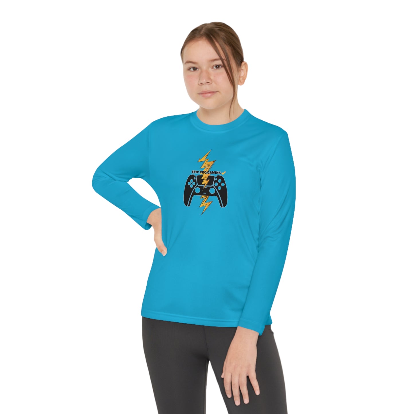 EpicPro Gaming Youth Long Sleeve Level-Up Tee