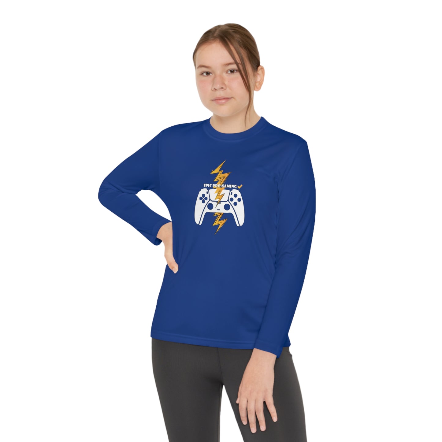 EpicPro Gaming Youth Long Sleeve Level-Up Tee