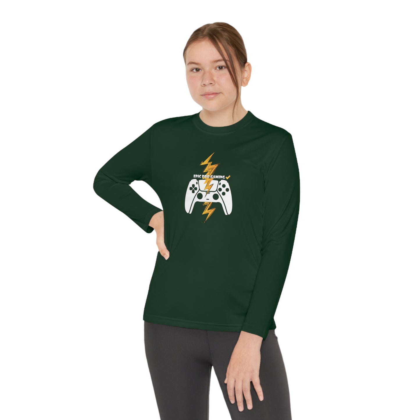 EpicPro Gaming Youth Long Sleeve Level-Up Tee
