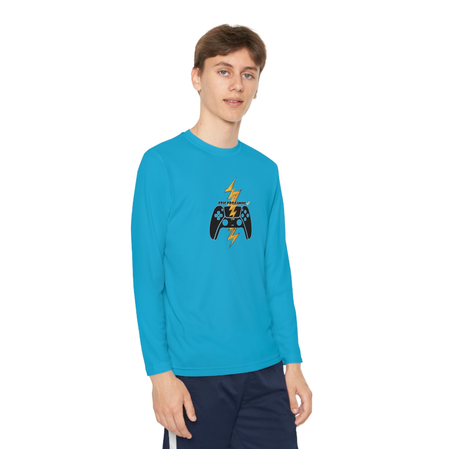 EpicPro Gaming Youth Long Sleeve Level-Up Tee